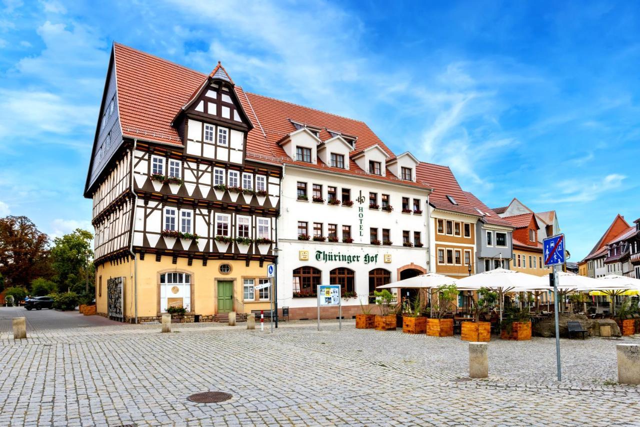 Hotel-Restaurant Thueringer Hof Bad Frankenhausen Luaran gambar