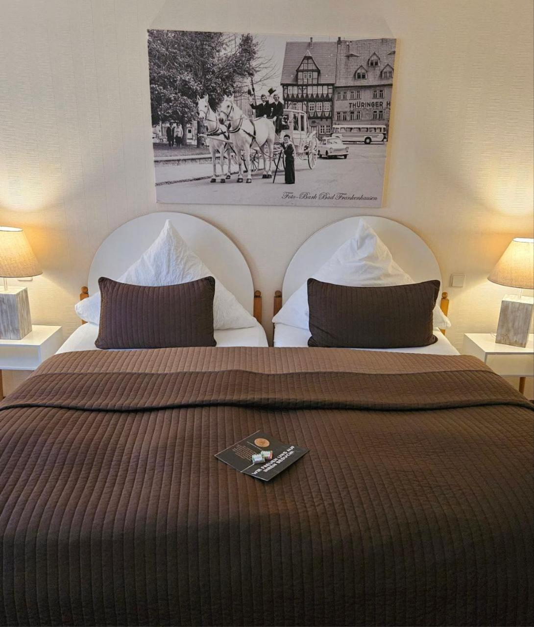 Hotel-Restaurant Thueringer Hof Bad Frankenhausen Luaran gambar