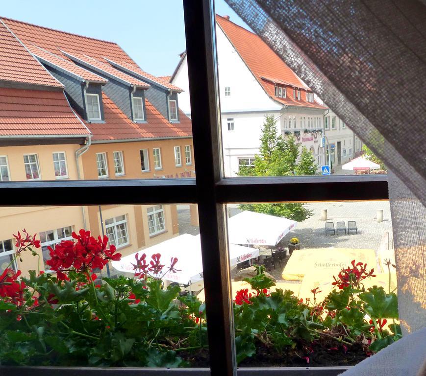 Hotel-Restaurant Thueringer Hof Bad Frankenhausen Luaran gambar